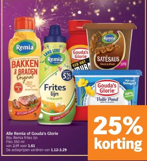 Aanbieding: Alle Remia of Gouda's Glorie