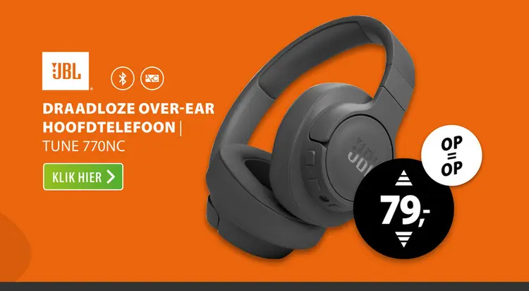 Aanbieding: JBL Tune 770NC Paars