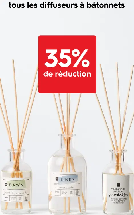 Offre: HEMA Diffuseurs à bâtonnets