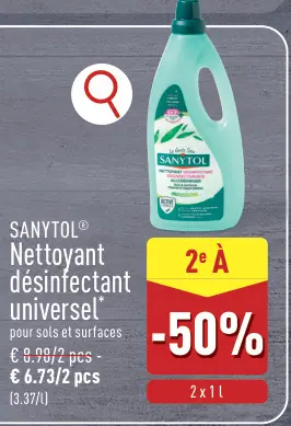 Offre: Nettoyant désinfectant universel