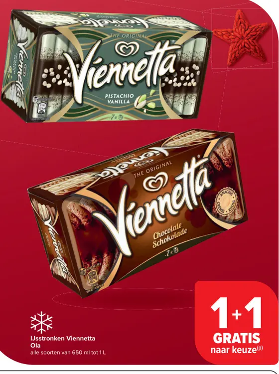 Promotie: IJsstronken Viennetta
