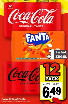 Aanbieding: Coca-Cola of Fanta
