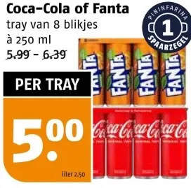 Aanbieding: Coca-Cola of Fanta