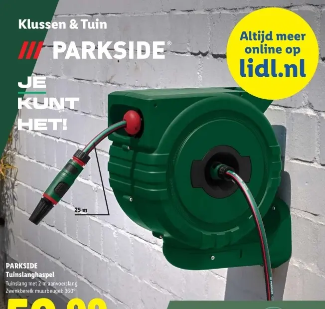 Aanbieding: Tuinslanghaspel