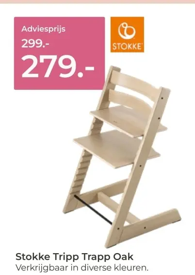 Aanbieding: Tripp Trapp Oak