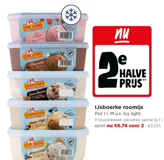 Promotie: Roomijs