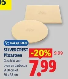 Aanbieding: Pizzasteen