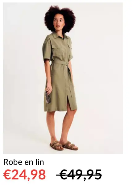 Offre: Robe en lin