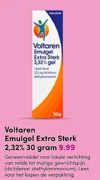 Aanbieding: Voltaren Emulgel Extra Sterk