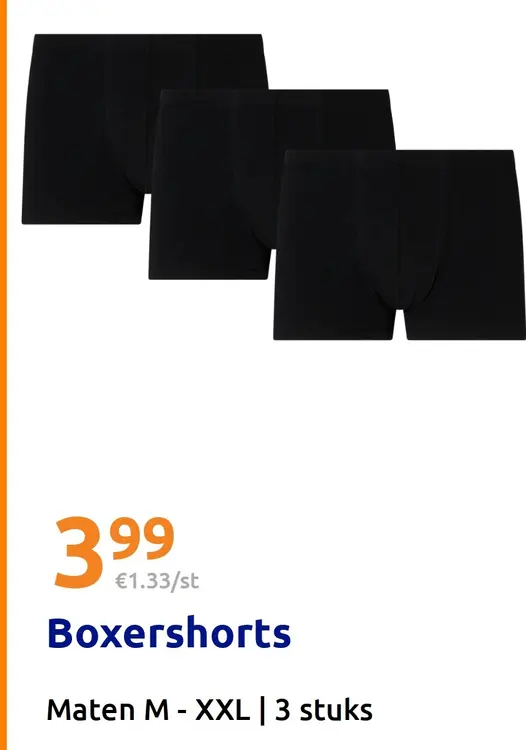 Aanbieding: Boxershorts