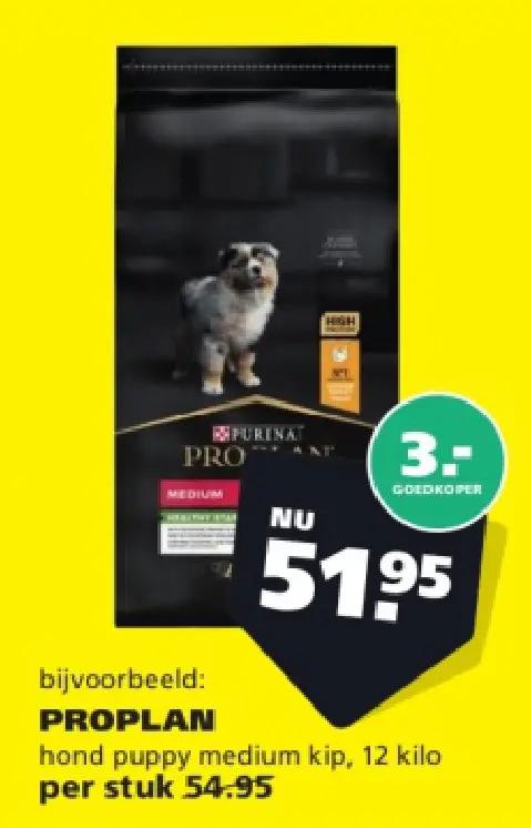 Aanbieding: Hond puppy medium kip