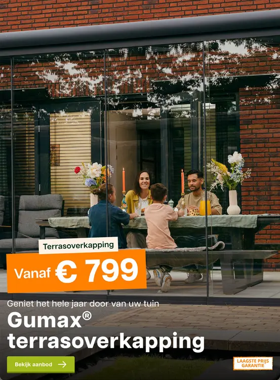 Promotie: Terrasoverkapping