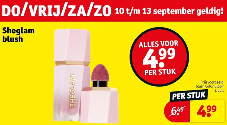 Promotie: Sheglam blush