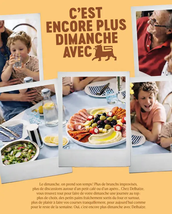 Offre: Delhaize Sunday Offer