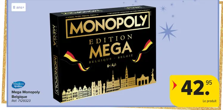 Offre: Mega Monopoly Belgique