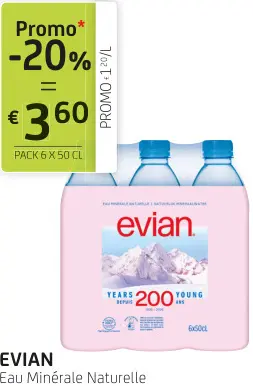 Offre: Eau Minérale Naturelle