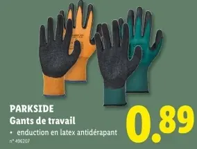 Offre: Gants de travail