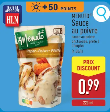 Offre: Sauce au poivre