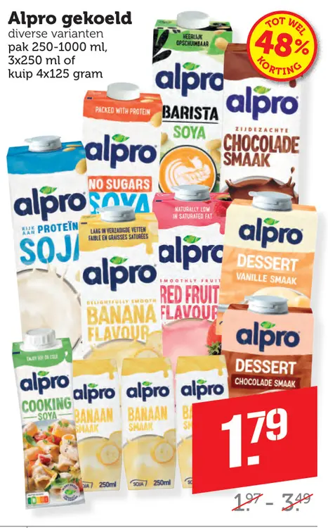 Aanbieding: Alpro gekoeld