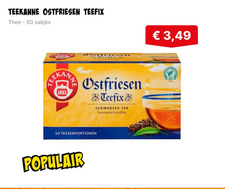 Aanbieding: Ostfriesen Teefix