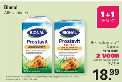 Aanbieding: Prostavit Forte Capsules