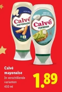 Aanbieding: Calvé mayonaise