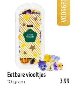 Promotie: Eetbare viooltjes