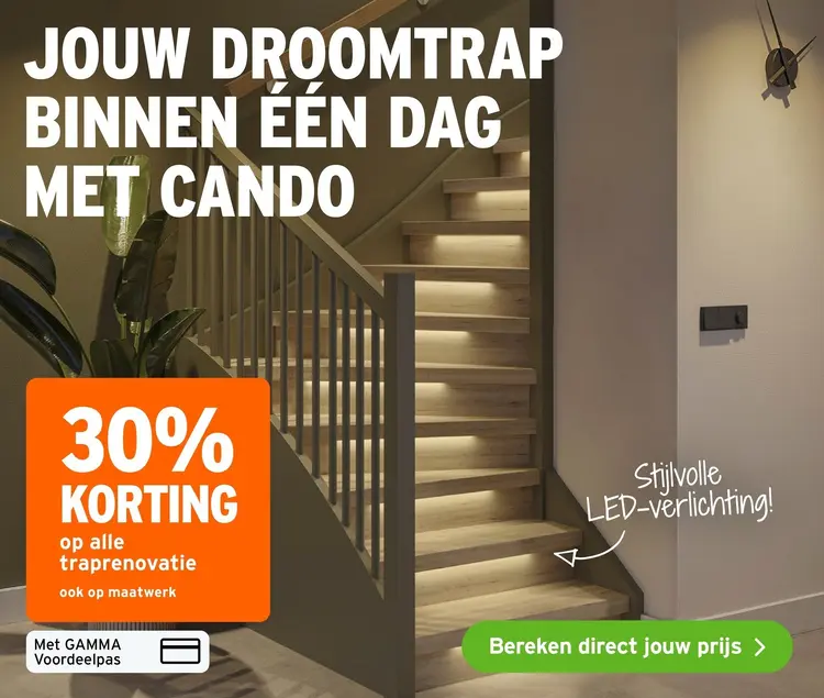 Aanbieding: CanDo traprenovatie