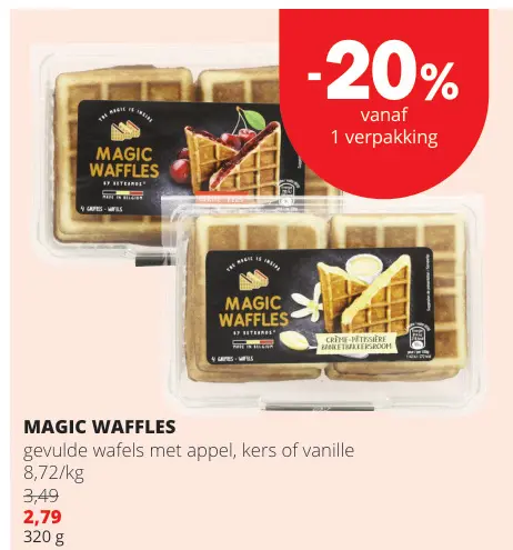 Promotie: Magic waffles