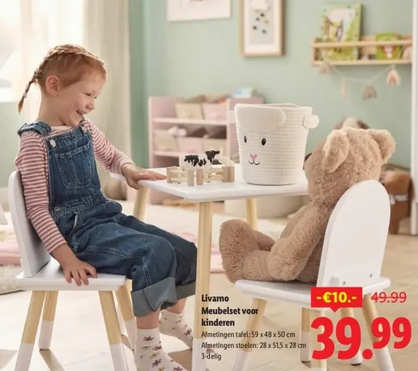 Aanbieding: Meubelset voor kinderen