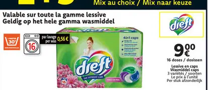 Offre: Lessive en caps