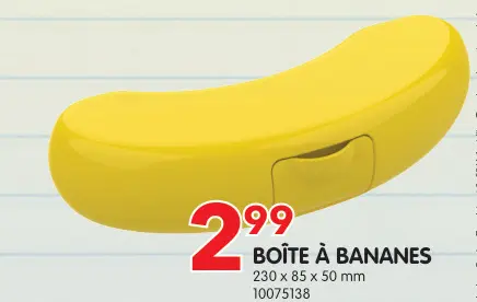 Offre: Boîte à bananes