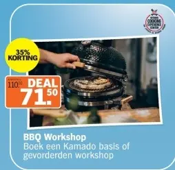 Aanbieding: BBQ Workshop
