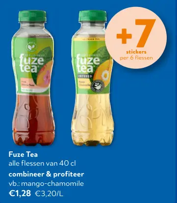 Promotie: Fuze Tea