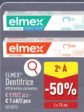 Offre: Dentifrice