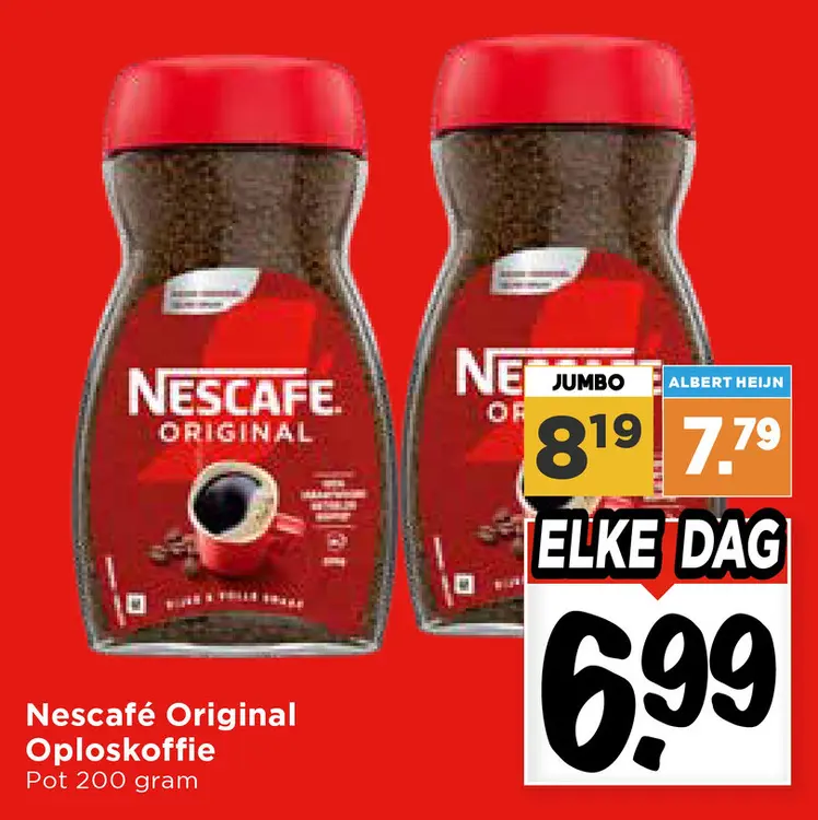 Aanbieding: Original Oploskoffie