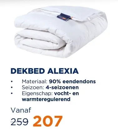 Aanbieding: Dekbed alexia