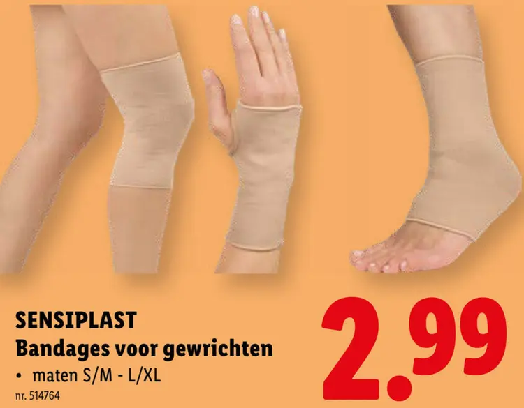 Promotie: Bandages voor gewrichten