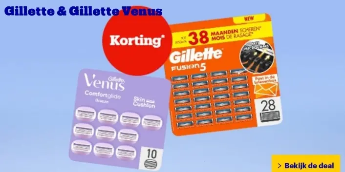 Aanbieding: Gillette & Gillette Venus