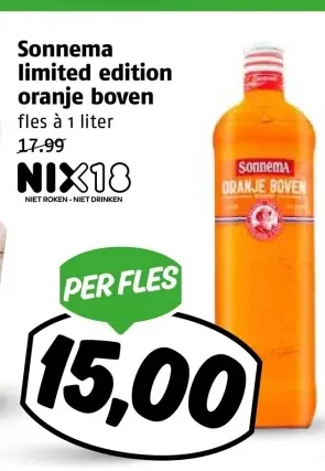 Aanbieding: Limited edition oranje boven