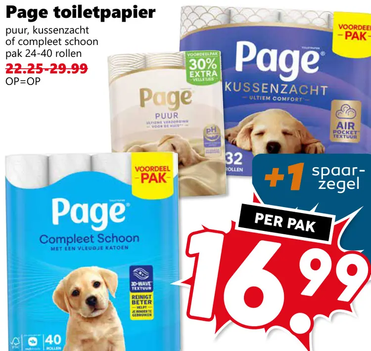 Aanbieding: Toiletpapier