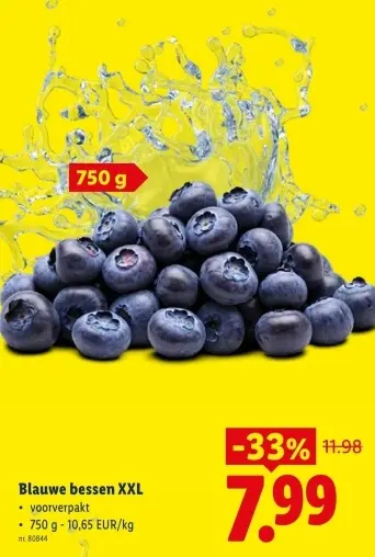Promotie: Blauwe bessen XXL
