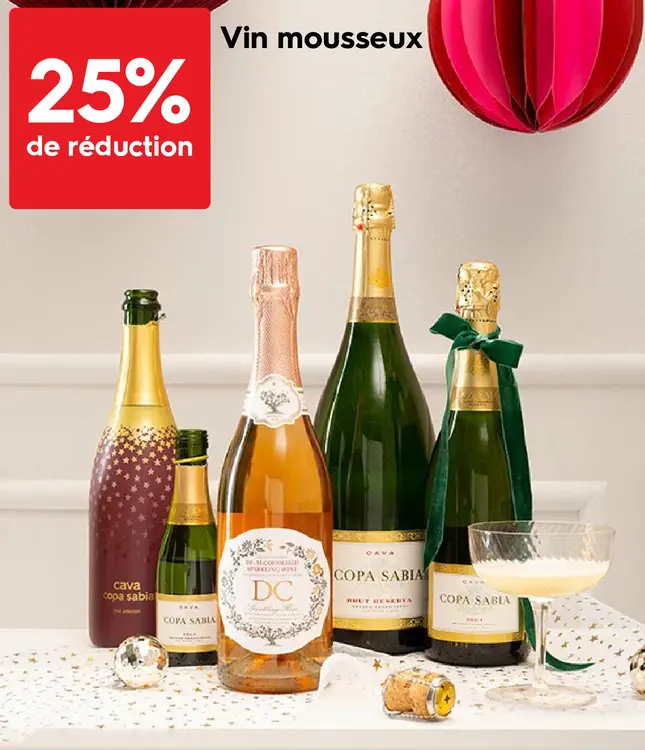 Offre: Vin Mousseux
