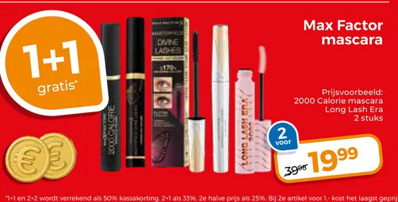 Aanbieding: mascara