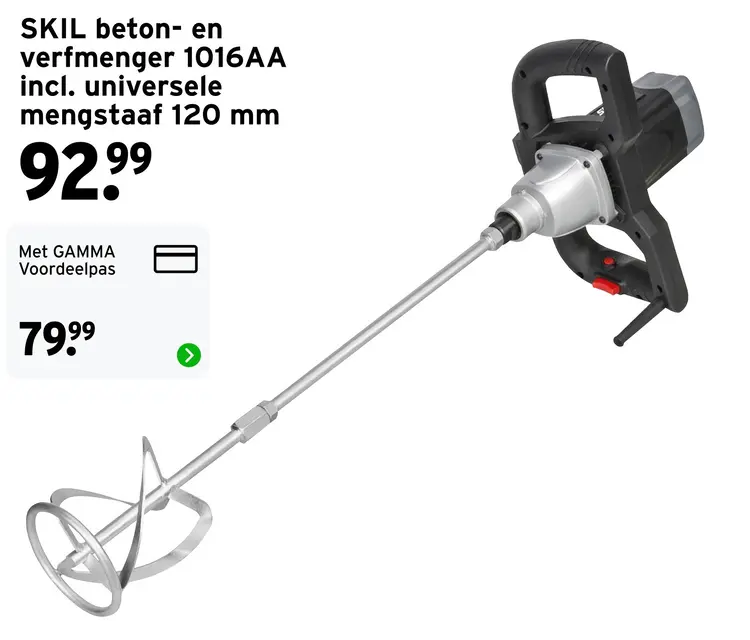 Aanbieding: Beton- en verfmenger 1016AA