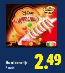 Aanbieding: Hurricane ijs