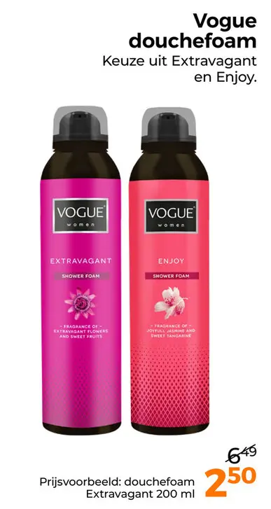 Aanbieding: douchefoam