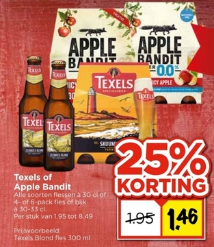 Aanbieding: Texels of Apple Bandit