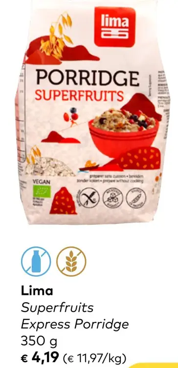 Aanbieding: Superfruits Express Porridge