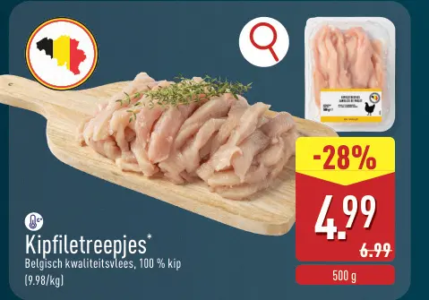 Promotie: Kipfiletreepjes